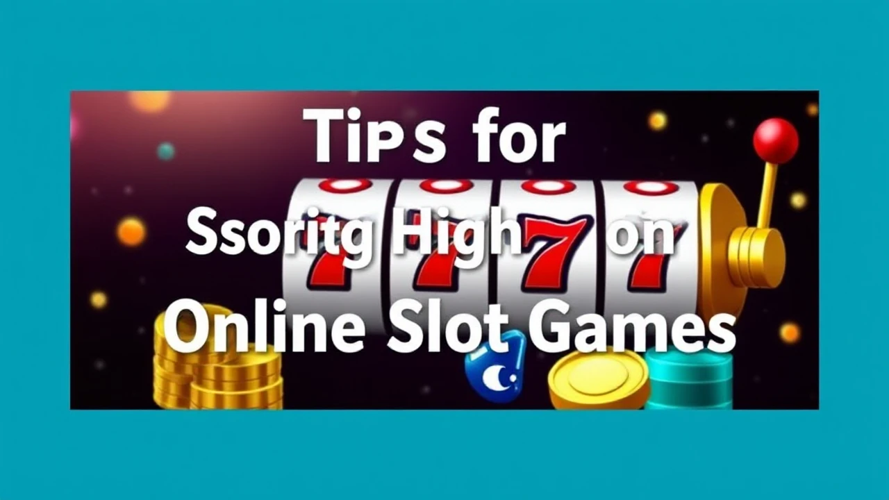 Top Tips for Scoring High on Online Slot Games